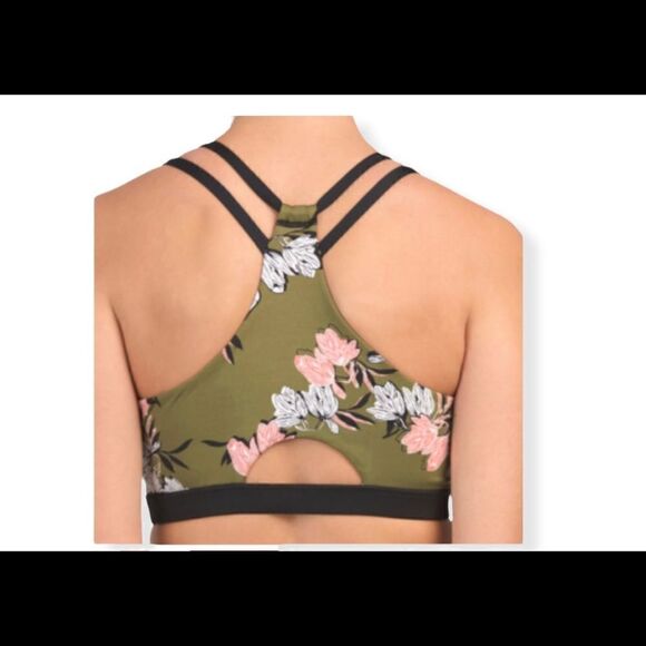 MINK PINK MOVE strappy Floral Sports Bra L - Picture 5 of 5